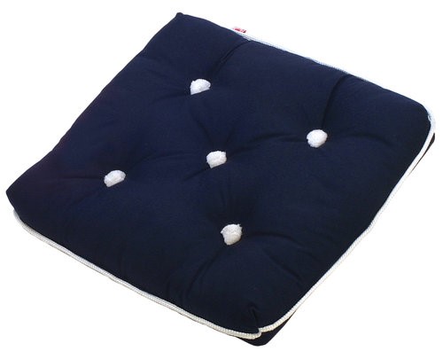 KAPOCKKUDDE ENKEL MÖRKBLÅ