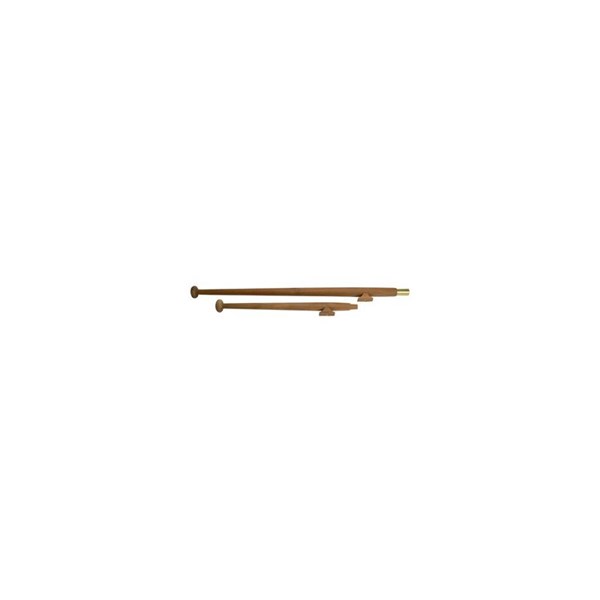 FLAGGSTÅNG 90CM TEAK