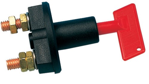 BATTERIFRÅNSKILJARE M NYCKEL