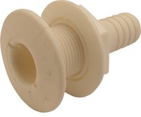 Bordsgenomföring - Vit Plast