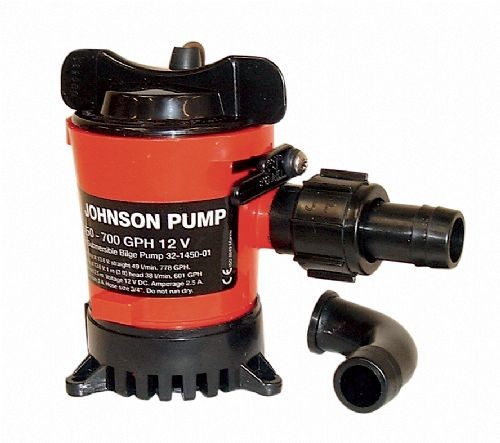 CARTRIDGE Lensepumpe L450 - 600 GPH, 12V - 33 L/MIN - 40 L/MIN