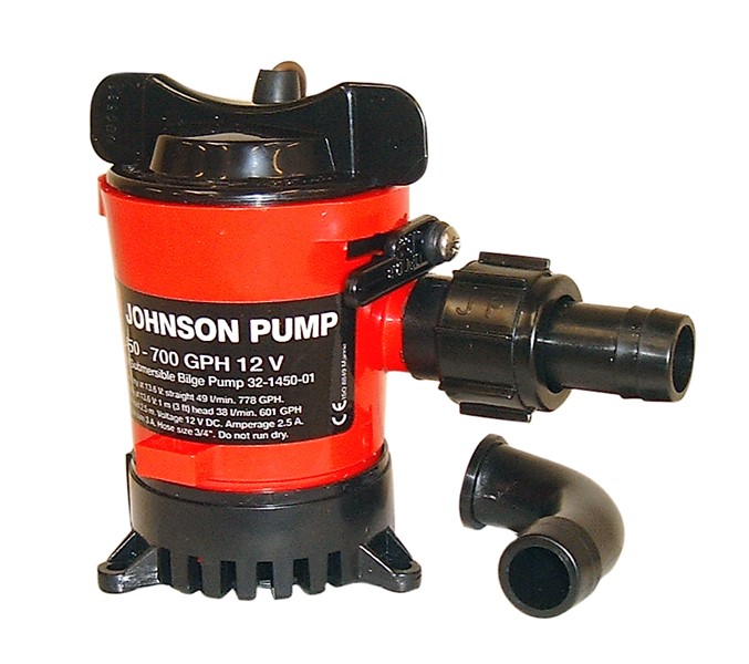 CARTRIDGE Lensepumpe L650 - 1000 GPH, 12V - 50 L/MIN - 63 L/MIN