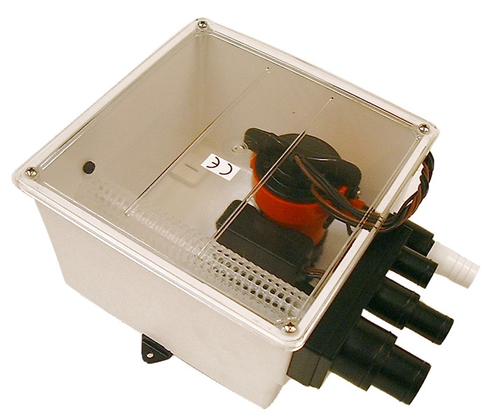 Lensepumpe - DUSCHLÄNS, 12V - 53 L/MIN - 61 L/MIN