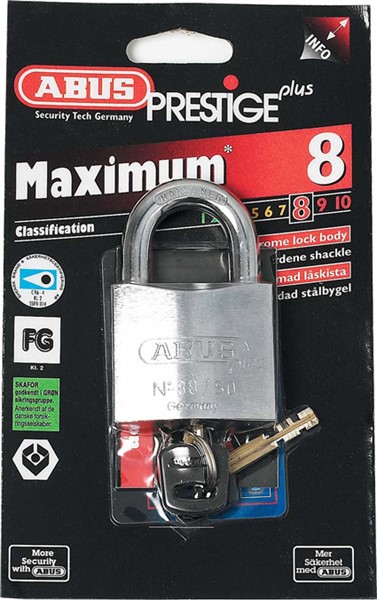 Hengelås KLASS 2 88/50 ABUS