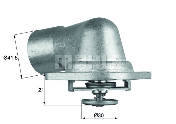 Termostat, kjølemiddel MAHLE MAHLE