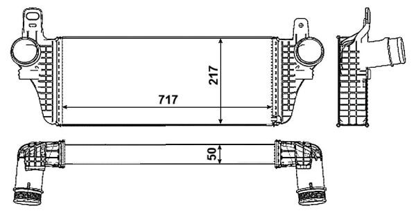 Ladeluftkjøler NRF NRF
