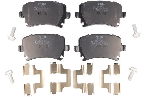 Bremseklosser sett, Bakaksel