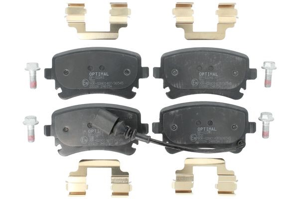 Bremseklosser sett, Bakaksel