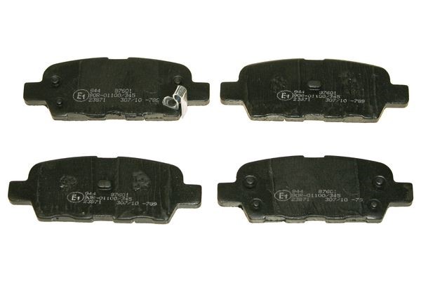 Bremseklosser sett, Bakaksel