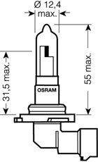 Halogenpære OSRAM HB3 P20d/A 12V Osram 9005CBI OSRAM