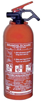 Brandsläckare, 1 kg