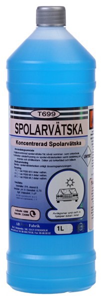 Spylervæske, konsentrert, 1 l