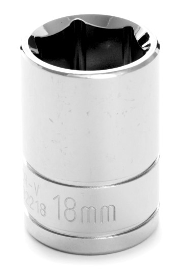 1/2" hylse - 18mm