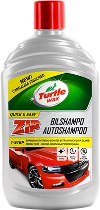 Zip Bilschampo, 0,5 liter Turtle Wax