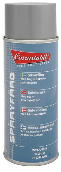 Spraymaling sølv 400ml CORROSTABIL Corrostabil