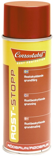 Rost-Stopp Rustbeskyttende grunnfarge rød/brun 400ml CORROSTABIL Corrostabil
