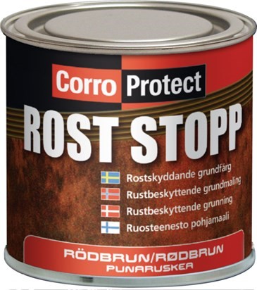 Rost Stopp grunnfarge rødbrun 250ml CORROSTABIL Corrostabil