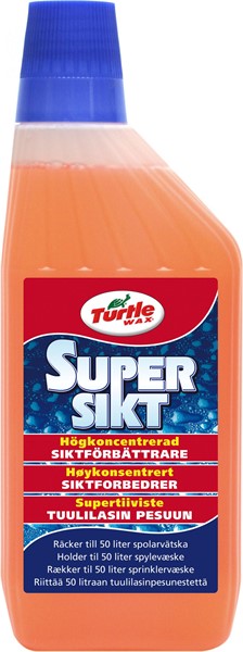 Supersikt Siktforbedrer 500ml TURTLE WAX Turtle Wax
