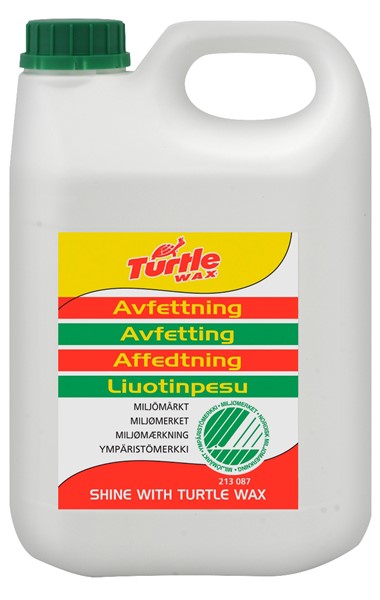 Alkalisk avfetting Svanen 5L TURTLE WAX Turtle Wax