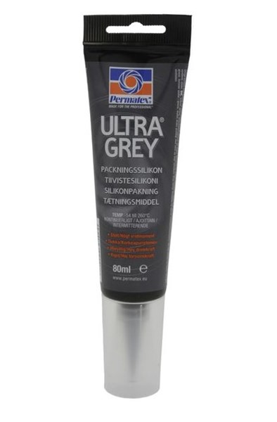 Ultra Grå Silikonpakning 80ml PERMATEX Permatex