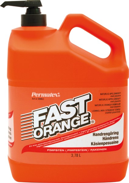Fast Orange med pimpstein 3,78L PERMATEX Permatex