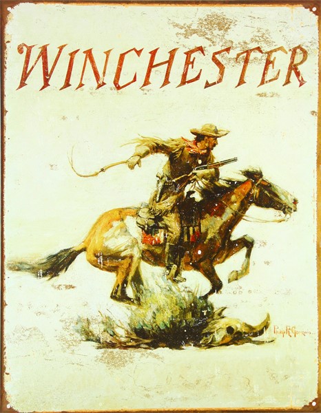 Blikkskilt/winchester Logo - P193779 - 193779