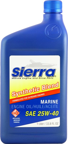 Motorolja 25W-40-4.delsyntet