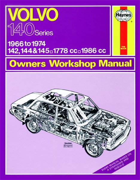Volvo 142, 144 & 145 (66 - 74) Haynes Repair Manual
