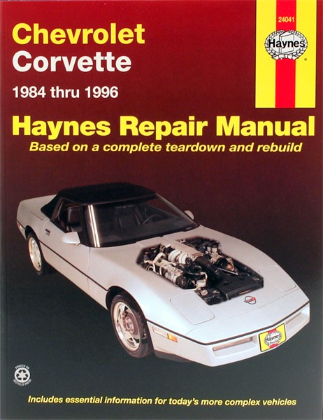 Haynes Reparasjonshåndbok, Chevrolet Corvette Haynes