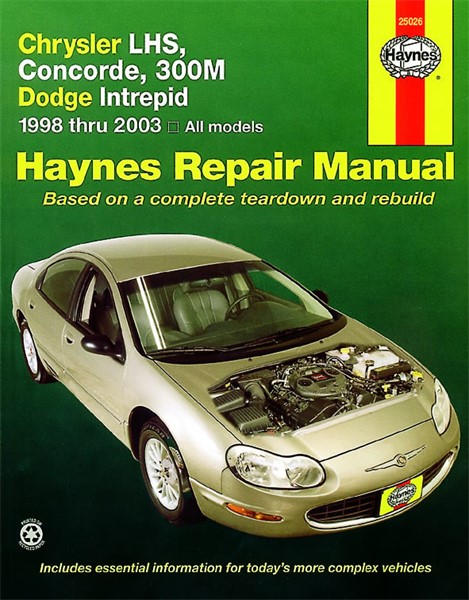 Haynes Reparasjonshåndbok, Chrysler Lhs, Concorde, 300m HAYNES Haynes