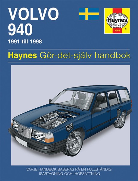 Haynes Reparasjonshåndbok, Volvo 940 Haynes