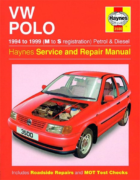 Haynes Reparasjonshåndbok, Vw Polo Hatchback Petrol & Diesel - 20136 - OE 3500