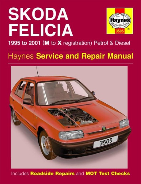 Haynes Reparasjonshåndbok, Skoda Felicia Petrol & Diesel, Universal - 20135 - OE 3505