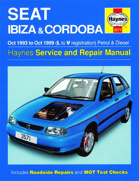 Haynes Reparasjonshåndbok, Seat Ibiza & Cordoba Haynes