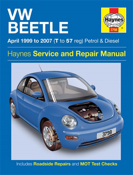 Haynes Reparasjonshåndbok, Vw Beetle Petrol & Diesel, Universal - 47037 - OE 3798, 9781844257607