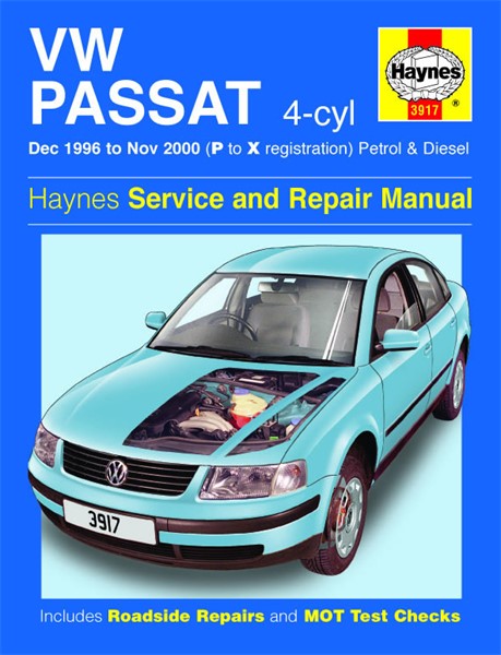 Haynes Reparasjonshåndbok, Vw Passat 4-cyl Petrol & Diesel HAYNES Haynes