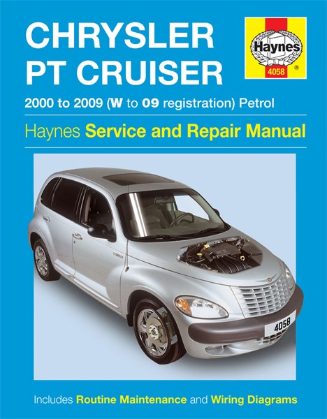 Haynes Reparasjonshåndbok, Chrysler Pt Cruiser, Universal - 47069 - OE 4058, 9781844258925