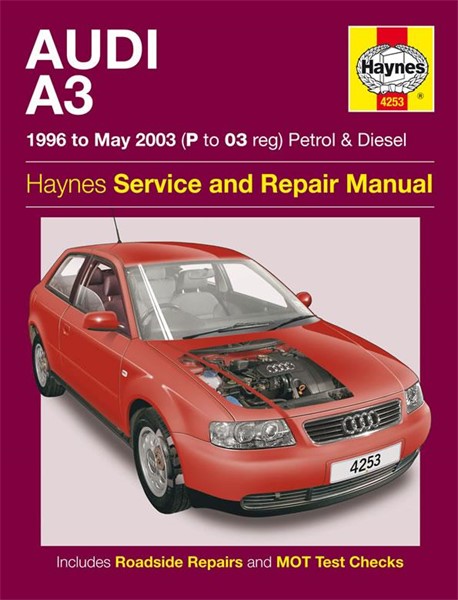 Haynes Reparasjonshåndbok, Audi A3 Petrol & Diesel, Universal - 20137 - OE 4253