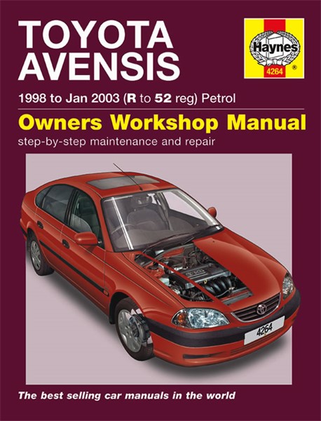 Haynes Reparasjonshåndbok, Toyota Avensis Petrol Haynes