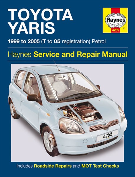 Haynes Reparasjonshåndbok, Toyota Yaris Petrol Haynes