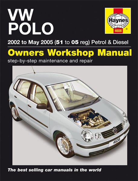 Haynes Reparasjonshåndbok, Vw Polo Petrol & Diesel - 46991 - OE 4608, 9781844256082