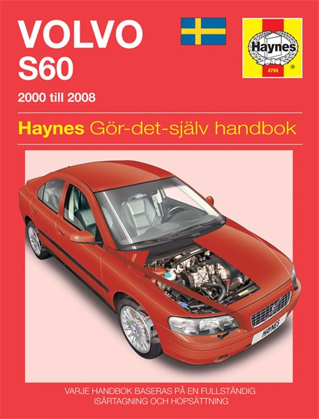 Haynes Reparasjonshåndbok, Volvo S60 Haynes