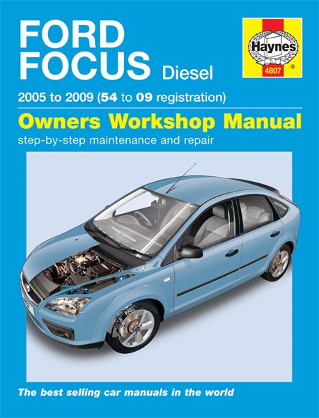 Haynes Reparasjonshåndbok, Ford Focus Diesel - 29603 - OE 4807