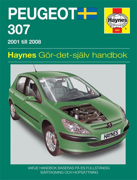 Haynes Reparasjonshåndbok, Peugeot 307 Haynes