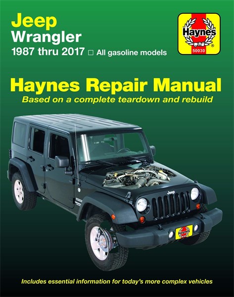 Haynes Reparasjonshåndbok, Jeep Wrangler Haynes