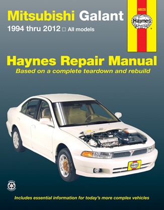 Haynes Reparasjonshåndbok, Mitsubishi Galant Haynes