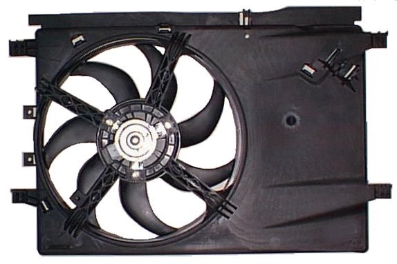TYC Ventilator, motorkjøling - P152435 - fiat grande punto, punto evo, opel corsa d - OE 1341392, 1341393, 55700341