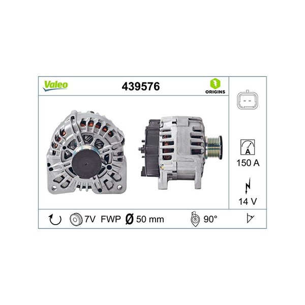 Dynamo 14V 150A VALEO VALEO