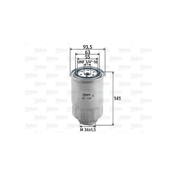 Drivstoffilter VALEO VALEO