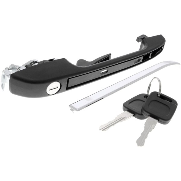 Dørhåndtak, Foran venstre - audi 100 c3 avant, 100 c3 sedan, 200 c3 avant, 200 c3 sedan - OE 443 837 205 C, 443837205B